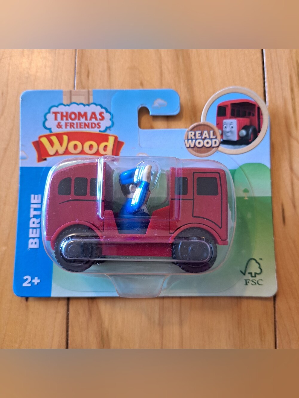 NEW! GGG45 BERTIE! Thomas & Friends WOOD Thomas Train Wooden Railway
